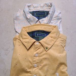 Two men’s William Murray shirts size L